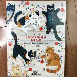 Trader Joe's Advent Calendar For Cats 2020 Salmon